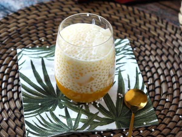 Mango sago, desertul asiatic cu tapioca și mango care cucerește prin simplitatea sa - Preparare etapa 12