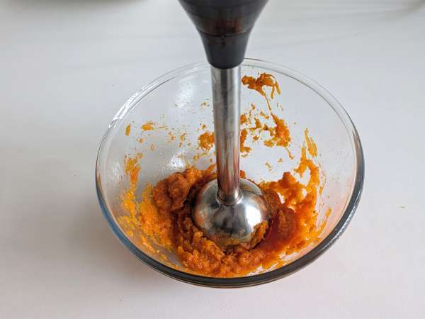 Gnocchi cremoși de dovleac cu Philadelphia și nuci crocante - Preparare etapa 1