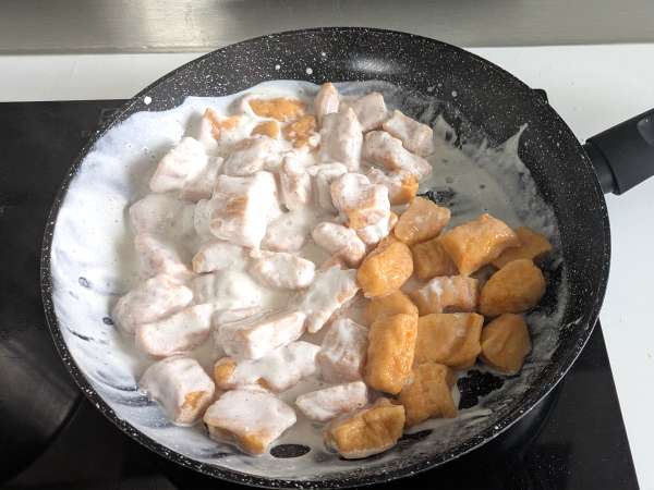 Gnocchi cremoși de dovleac cu Philadelphia și nuci crocante - Preparare etapa 6