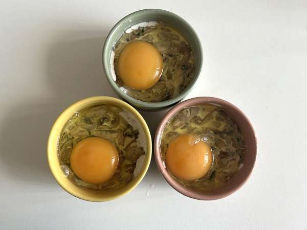 Ouă cocotte cu ciuperci: rețeta rapidă și ultra-confortabilă! - Preparare etapa 8