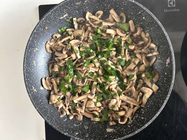 Gratin de cartofi cu ciuperci - Preparare etapa 6