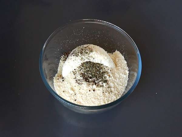 Bile de brânză pentru aperitive - Preparare etapa 1