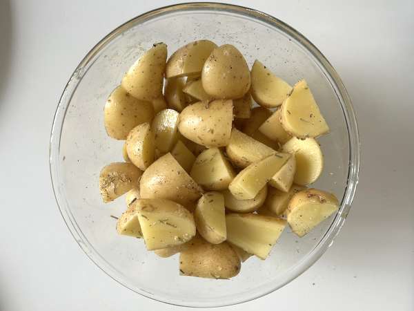 Buștean crocant din brânză de capră- la Air Fryer: confort absolut! - Preparare etapa 1