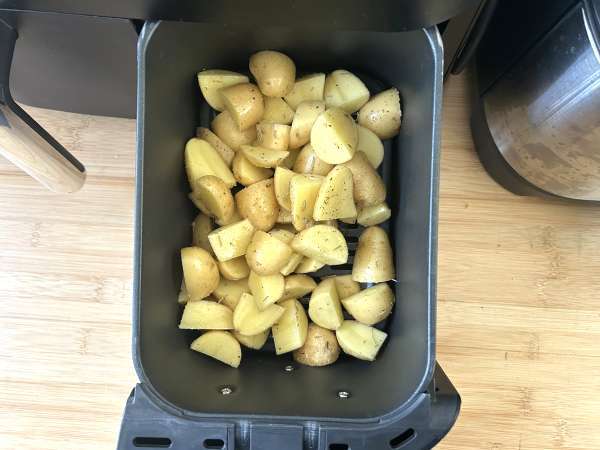 Buștean crocant din brânză de capră- la Air Fryer: confort absolut! - Preparare etapa 2