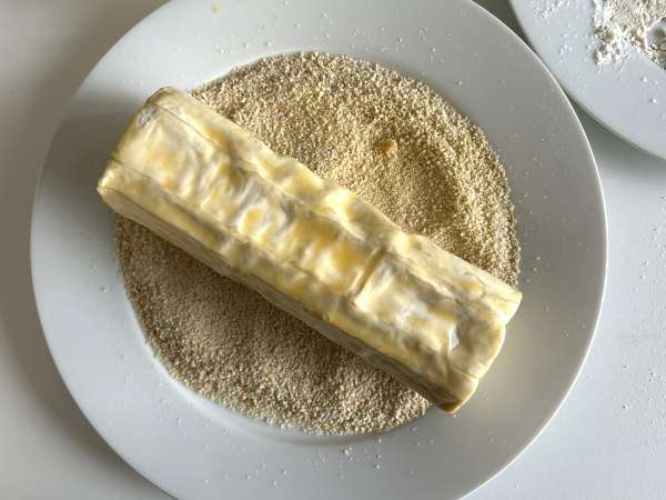 Buștean crocant din brânză de capră- la Air Fryer: confort absolut! - Preparare etapa 4