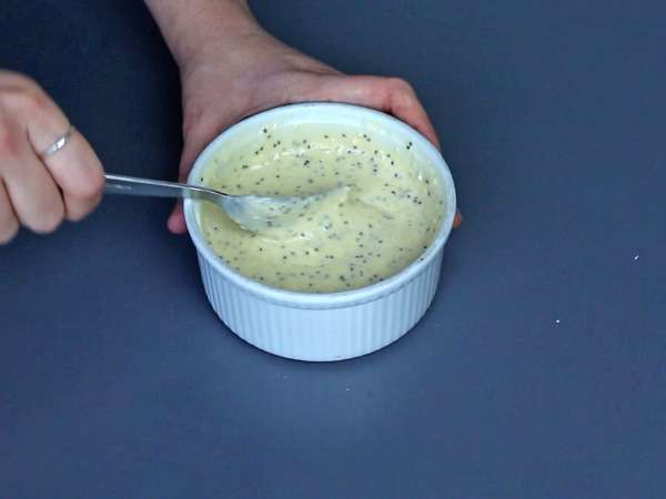 Prăjitură proteică super-simplă cu fructe roșii - Preparare etapa 2