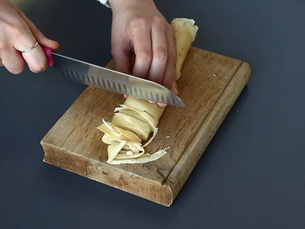 Tagliatelle de clătite cu ciocolată și alune! - Preparare etapa 5