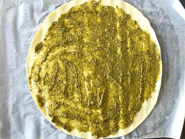 Mozzarella și pesto in foitaj la Air Fryer, gata în 15 minute! - Preparare etapa 1