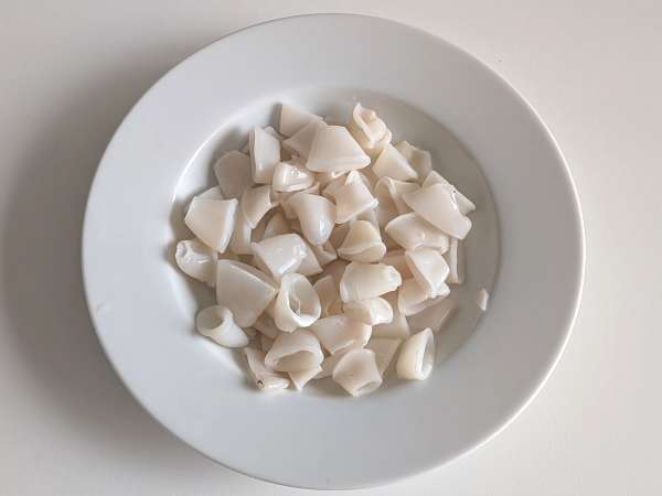 Sos de calamar: un condiment perfect pentru paste - Preparare etapa 1