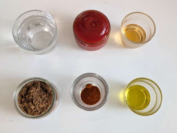 Sos dulce-acrișor de casă în stil grătar: rețetă ușoară, gata în cel mai scurt timp - Preparare etapa 1