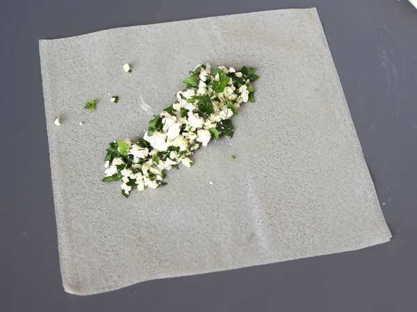 Rikakat libanez de casă - gătit la friteuza cu aer - Preparare etapa 2