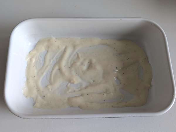 Lasagna de somon cu burrata și fistic cremos și crocant - Preparare etapa 5