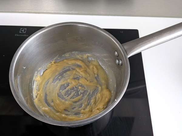 Paste cremoase la cuptor cu mazăre și șuncă gratinată - Preparare etapa 2