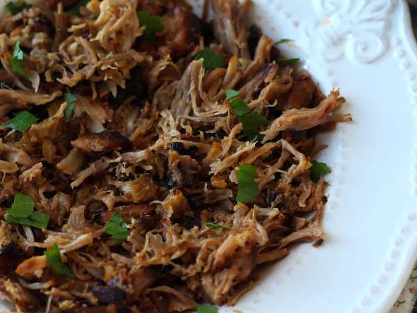 Pulled pork în friteuza cu aer - Preparare etapa 7