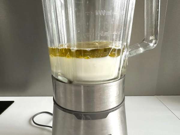 Aluat de tartă sărată în blender: rapid, ușor și ultramoale - Preparare etapa 2