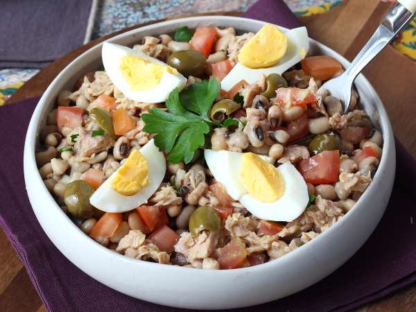 Salată de porumb cu ton, ouă și măsline: preparat clasic portughez! - Preparare etapa 6