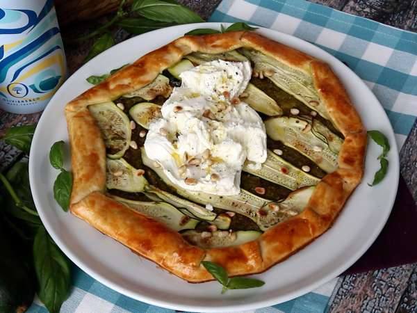 Tartă cu pesto și dovlecei: o rețetă ușoară cu parfum de vară! - Preparare etapa 7