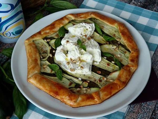 Tartă cu pesto și dovlecei: o rețetă ușoară cu parfum de vară! - Preparare etapa 8