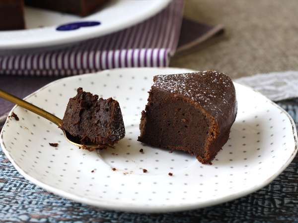 Fondant de ciocolată cu proteine: rețeta cu zer, ușor de preparat - Preparare etapa 5