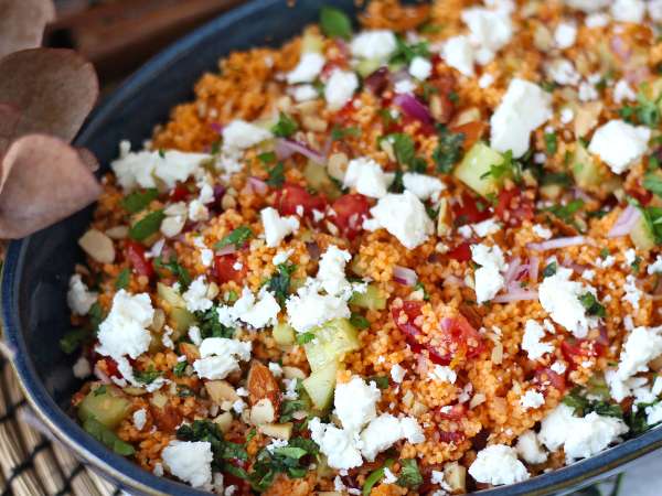 Salată de cușcuș și gazpacho: o rețetă proaspătă, originală și fără gătit - Preparare etapa 7