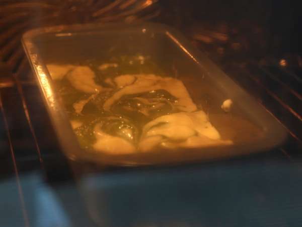 Chec marmorat cu ceai matcha - Preparare etapa 10