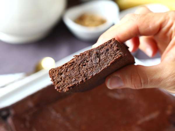Brownie proteic cu ciocolată și fasole roșie - Preparare etapa 7