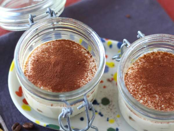 Tiramisu cu tofu mătăsos, fără mascarpone și fără ouă - Preparare etapa 5