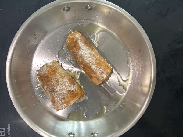Filet de cod cu lămâie, usturoi și condimente - Preparare etapa 5