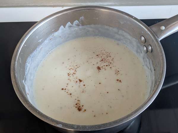 Lasagna cu dovleac, speck și nuci cremoase și crocante - Preparare etapa 3