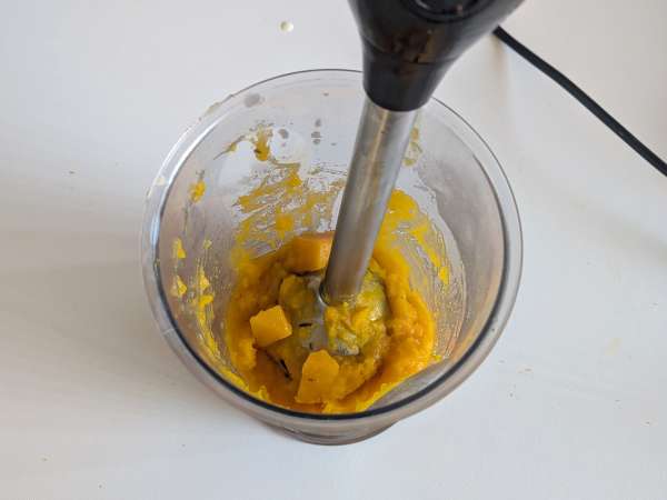 Lasagna cu dovleac, speck și nuci cremoase și crocante - Preparare etapa 4
