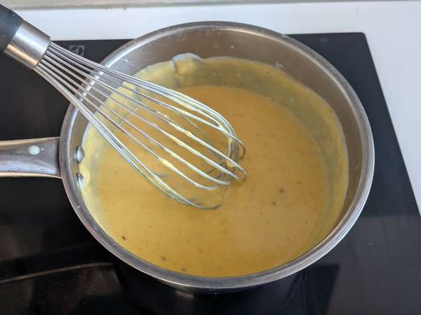 Lasagna cu dovleac, speck și nuci cremoase și crocante - Preparare etapa 5