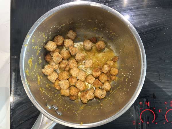 Tofu crocant cu portocale, în stilul „orange chicken” - Preparare etapa 5