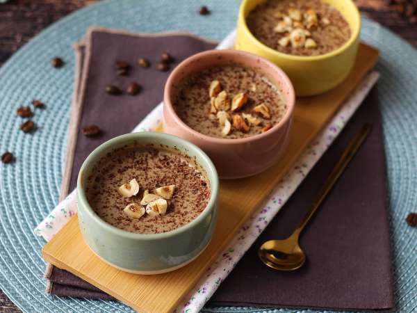 Spumă de cafea cu tofu mătăsos: 3 ingrediente, fără ouă și fără smântână - Preparare etapa 3
