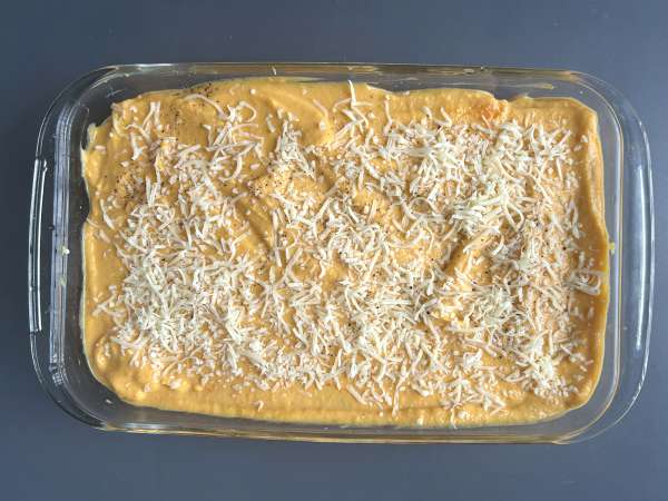 Lasagna cu dovleac butternut, spanac și ricotta - Preparare etapa 7