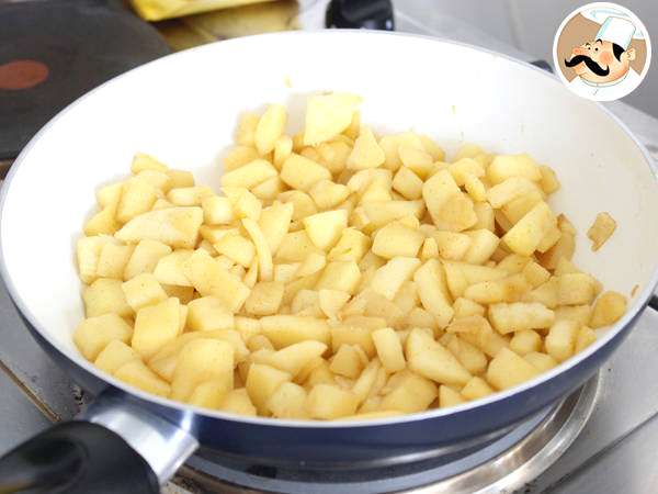 Crumble cu mere și scorțișoară - Preparare etapa 3