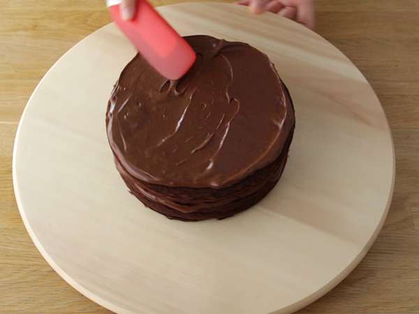 Tort KitKat - Preparare etapa 8