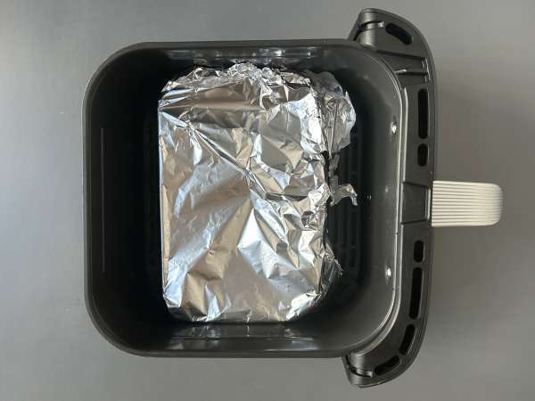 Gratin de dovleac plăcintar preparat la Air Fryer, în stil dauphinois - Preparare etapa 6