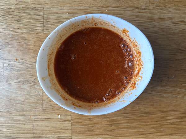 Rulouri de varză cu carne de porc și gochujang, în sos de miere și susan - Preparare etapa 6