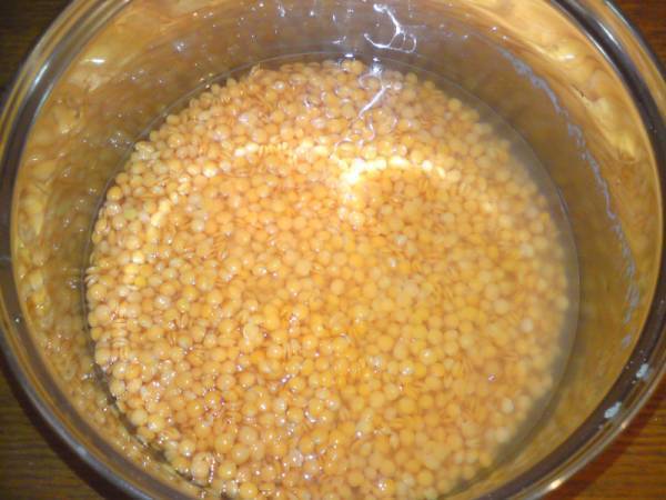 Linte batuta - Preparare etapa 1