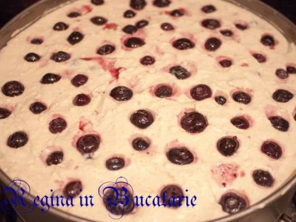 Cheesecake cu afine - Preparare etapa 5
