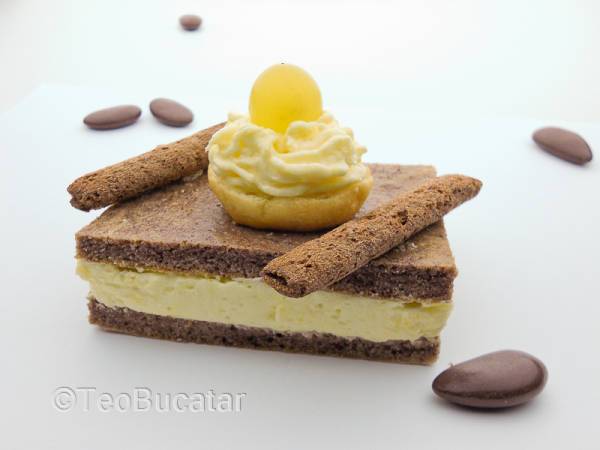 prajitura de vanilie a Zeilor - Preparare etapa 1