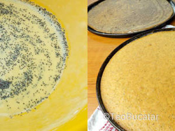 prajitura de vanilie a Zeilor - Preparare etapa 2