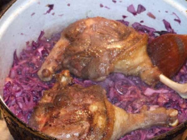 Pulpe de gasca pe varza rosie - Preparare etapa 5