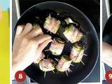 Etapa 3 - Rulouri din piept de pui cu bacon și cârnăciori (reteta video)