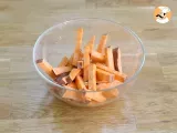 Etapa 2 - Cartofi dulci prajiti in cuptor (cu piept de pui)