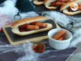 Etapa 5 - Hot dog de Halloween