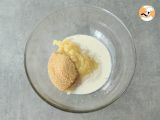 Etapa 1 - Tort cu iaurt de soia si piure de mere (vegan si fara gluten)