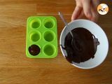 Etapa 1 - Acadele pentru ciocolata calda: ciocolata neagra + marshmallow