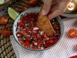 Etapa 6 - Salsa mexicana Pico de gallo si Tortillas chips