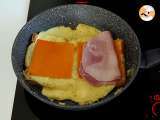 Etapa 4 - Sandwich expres cu omleta